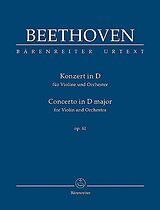 Ludwig van Beethoven Notenblätter Konzert D-Dur op.61