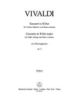 Antonio Vivaldi Notenblätter Concerto B-Dur Nr.1 für Violine