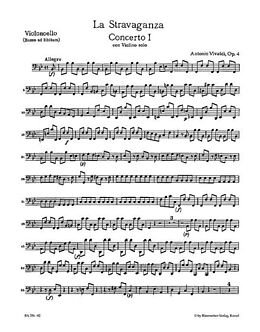 Antonio Vivaldi Notenblätter Concerto B-Dur Nr.1 für Violine