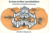  Notenblätter Es kam ein Herr zum Schlösslein