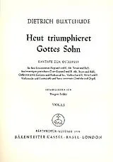 Dieterich Buxtehude Notenblätter HEUT TRIUMPHIERET GOTTES SOHN