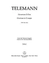 Georg Philipp Telemann Notenblätter Ouvertüre D-Dur für 2 cornes