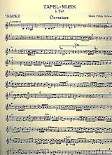 Georg Philipp Telemann Notenblätter Tafelmusik 1 TWV55-e1 für 2 Flöten