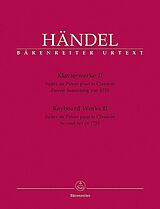 Georg Friedrich Händel Notenblätter Klavierwerke Band 2 Suiten