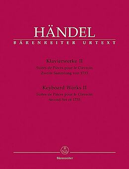 Georg Friedrich Händel Notenblätter Klavierwerke Band 2 Suiten