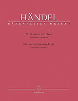 Georg Friedrich Händel Notenblätter 11 Sonaten