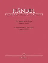Georg Friedrich Händel Notenblätter 11 Sonaten