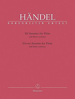 Georg Friedrich Händel Notenblätter 11 Sonaten