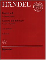 Georg Friedrich Händel Notenblätter Konzert B-Dur op.7/1 HWV306