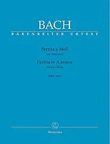 Johann Sebastian Bach Notenblätter Partita a-Moll BWV1013