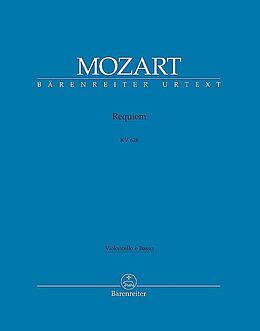 Wolfgang Amadeus Mozart Notenblätter Requiem KV626