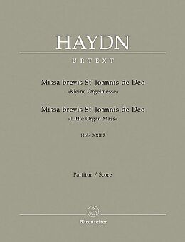 Franz Joseph Haydn Notenblätter Missa brevis Sti. Joannis de Deo