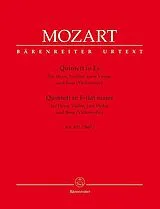 Wolfgang Amadeus Mozart Notenblätter Quintett Es-Dur KV407