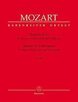 Wolfgang Amadeus Mozart Notenblätter Quartett Es-dur KV493