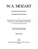 Wolfgang Amadeus Mozart Notenblätter Sämtliche Kirchensonaten Band 1für 2 Violinen