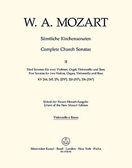 Wolfgang Amadeus Mozart Notenblätter 5 Sonaten für 2 Violinen