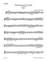 Wolfgang Amadeus Mozart Notenblätter Missa brevis G-Dur KV49