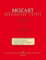 Wolfgang Amadeus Mozart Notenblätter Konzert D-Dur Nr.4 KV218