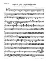 Wolfgang Amadeus Mozart Notenblätter Konzert d-Moll KV466 für Klavier und