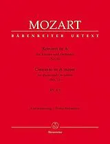 Wolfgang Amadeus Mozart Notenblätter Konzert A-Dur KV414