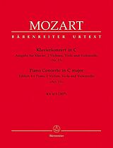 Wolfgang Amadeus Mozart Notenblätter Konzert C-Dur KV415 für