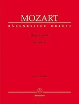 Wolfgang Amadeus Mozart Notenblätter Regina coeli KV108 (KV74d) für Sopran