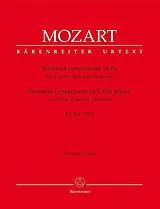 Wolfgang Amadeus Mozart Notenblätter Sinfonia concertante Es-Dur KV364