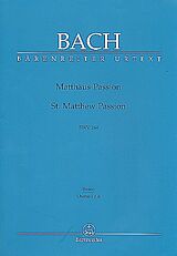 Johann Sebastian Bach Notenblätter Matthäuspassion BWV244