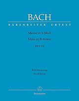 Johann Sebastian Bach Notenblätter Messe h-Moll BWV232 für