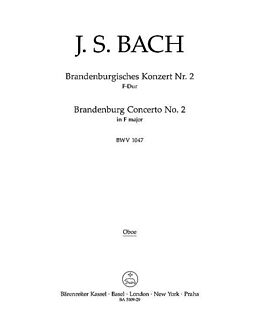 Johann Sebastian Bach Notenblätter BRANDENBURGISCHES KONZERT NR.2