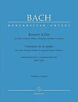 Johann Sebastian Bach Notenblätter Konzert A-Dur BWV1055