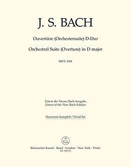 Johann Sebastian Bach Notenblätter OUVERTURE BWV1069 SUITE D-DUR