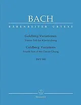 Johann Sebastian Bach Notenblätter Goldberg-Variationen BWV988