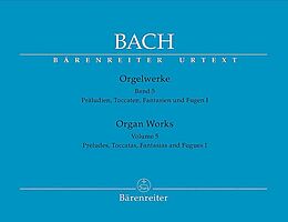 Johann Sebastian Bach Notenblätter Orgelwerke Band 5 Präludien