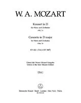 Wolfgang Amadeus Mozart Notenblätter Konzert D-Dur KV412