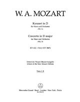 Wolfgang Amadeus Mozart Notenblätter Konzert D-Dur KV412
