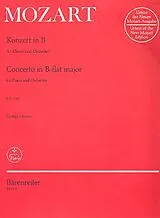 Wolfgang Amadeus Mozart Notenblätter KONZERT B-DUR KV238 FUER KLAVIER UND