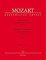 Wolfgang Amadeus Mozart Notenblätter Konzert Es-Dur KV449 für