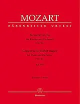 Wolfgang Amadeus Mozart Notenblätter Konzert Es-Dur KV449