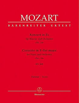Wolfgang Amadeus Mozart Notenblätter Konzert Es-Dur KV449 für