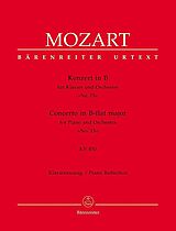 Wolfgang Amadeus Mozart Notenblätter Konzert B-Dur KV450 für Klavier und