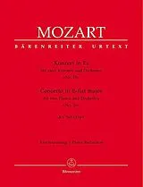 Wolfgang Amadeus Mozart Notenblätter Konzert Es-Dur KV365