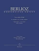 Hector Berlioz Notenblätter Les nuits dété