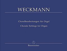 Matthias Weckmann Notenblätter Choralbearbeitungen