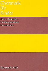 Karl Friedrich Abel Notenblätter Chormusik für Kinder Band 4
