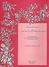 Friedrich Silcher Notenblätter Und mir ein Liedlein gesungen