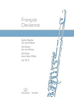 Francois Devienne Notenblätter 6 Duette op.75,2