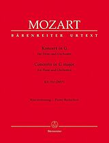 Wolfgang Amadeus Mozart Notenblätter Konzert G-Dur KV313