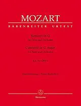 Wolfgang Amadeus Mozart Notenblätter Konzert G-Dur KV313