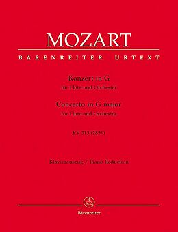 Wolfgang Amadeus Mozart Notenblätter Konzert G-Dur KV313
